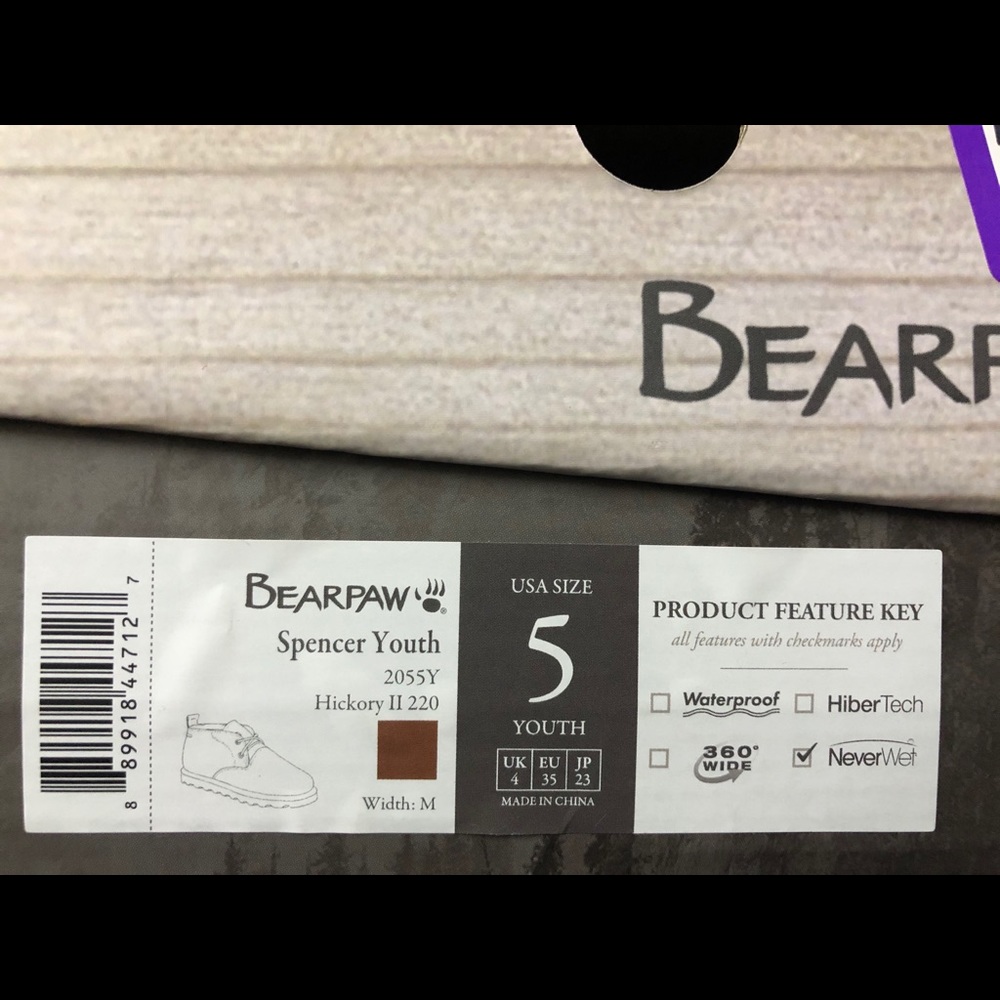 NEW BEARPAW kids Spencer Chukka Boots - Picture 15 of 15